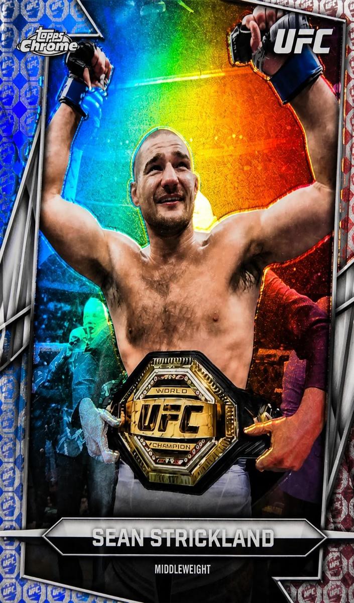 2026 Sean Strickland [UFC Glove Refractor] #2