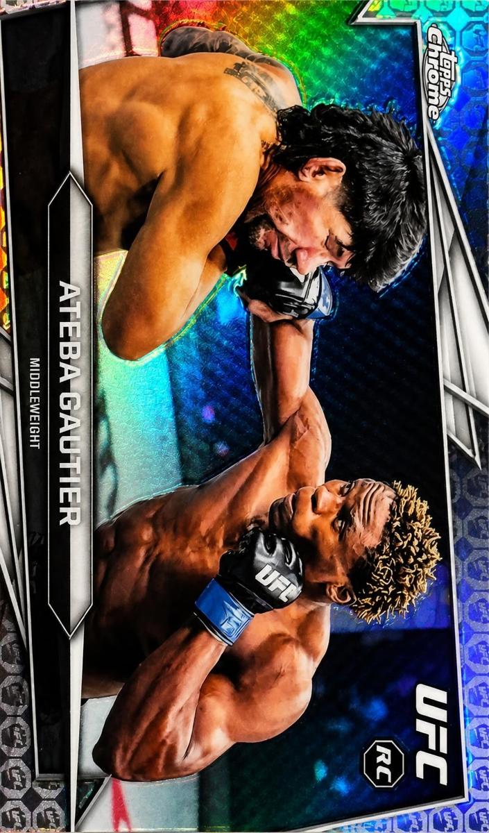 2026 Ateba Gautier [UFC Glove Refractor] #7