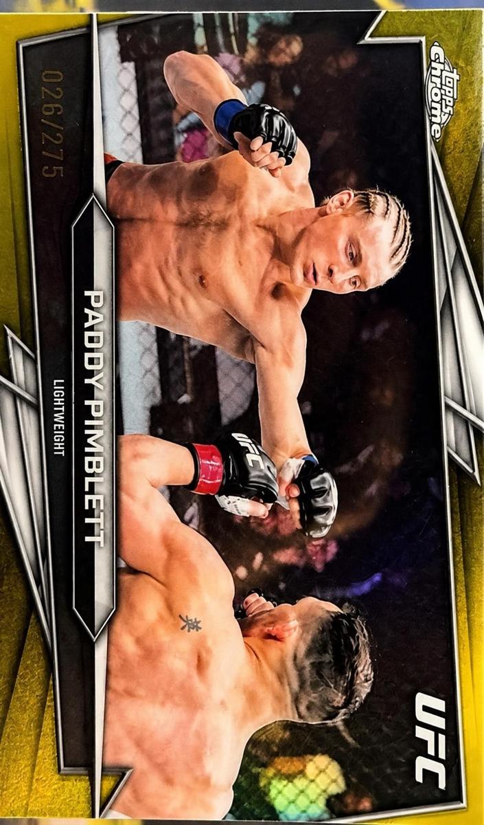 2026 Paddy Pimblett [Yellow Refractor] #23