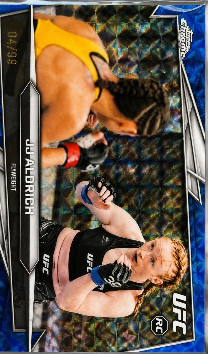 2026 JJ Aldrich [Blue Geometric Refractor] #29
