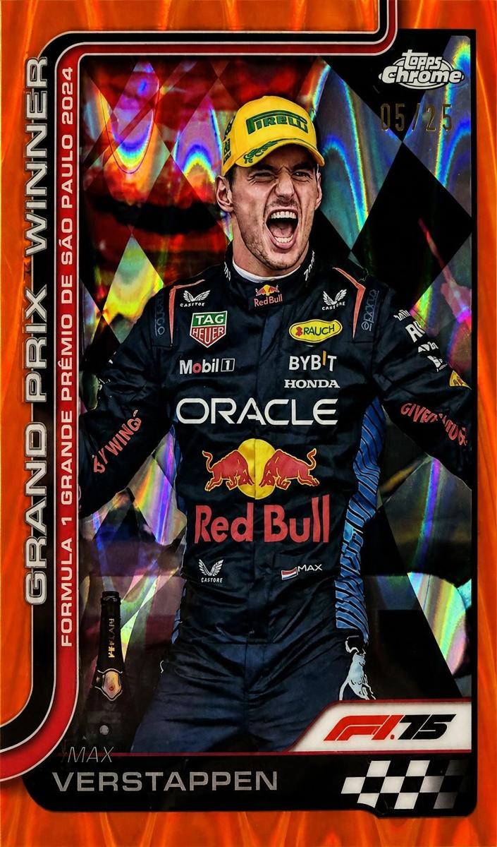 2025 Max Verstappen [Orange RayWave Refractor] #113