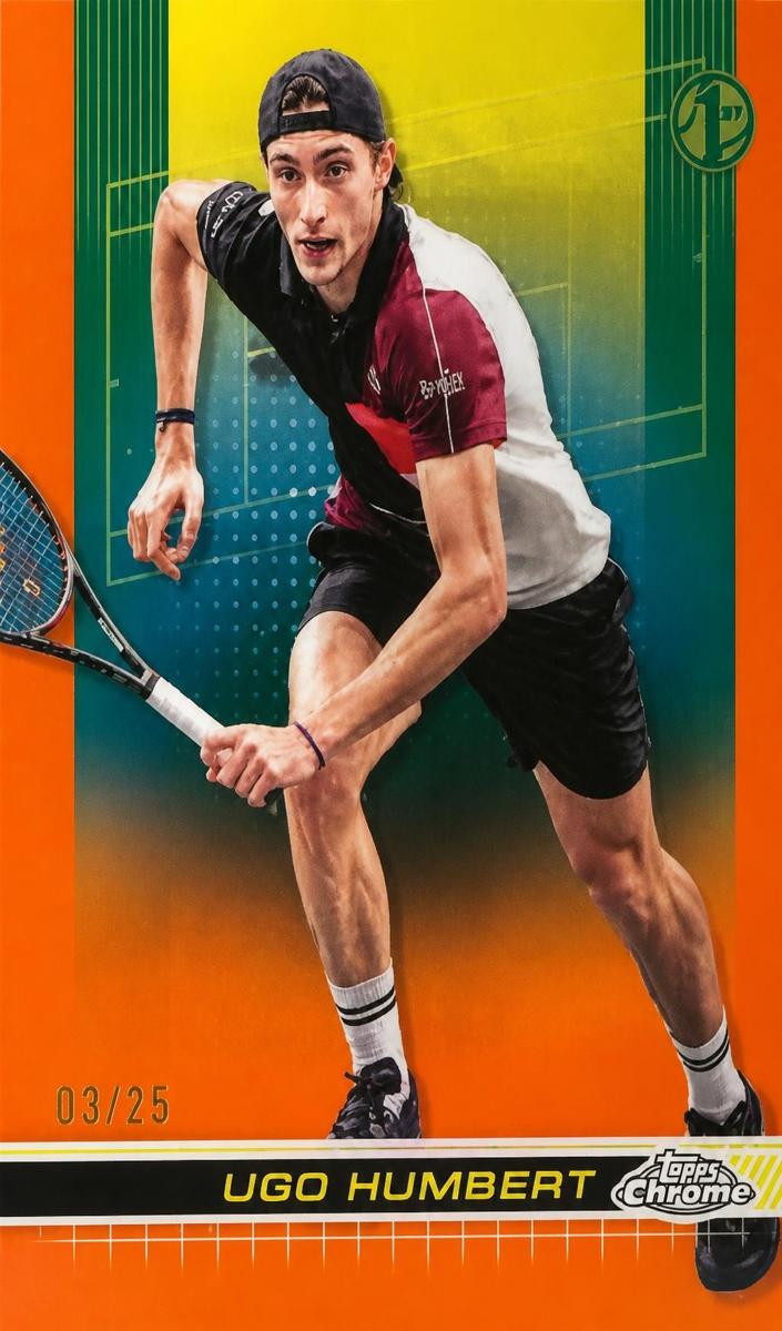 2024 Topps Chrome Ugo Humbert #101 card
