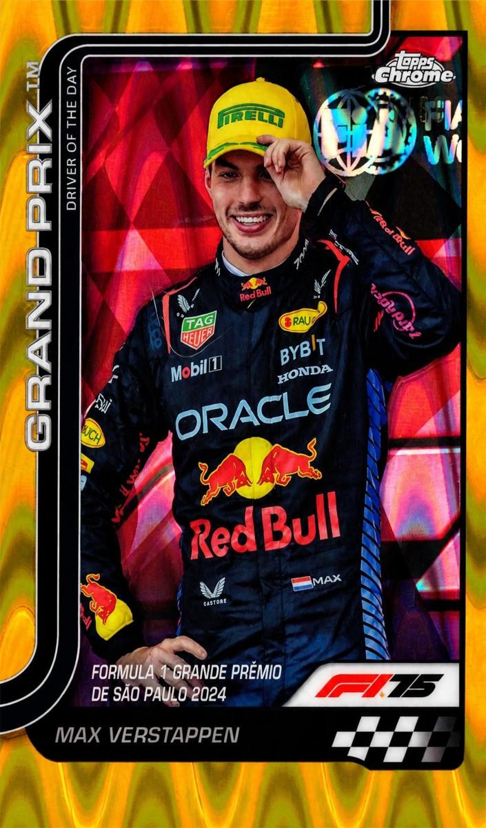 2025 Max Verstappen [Gold RayWave Refractor] #142
