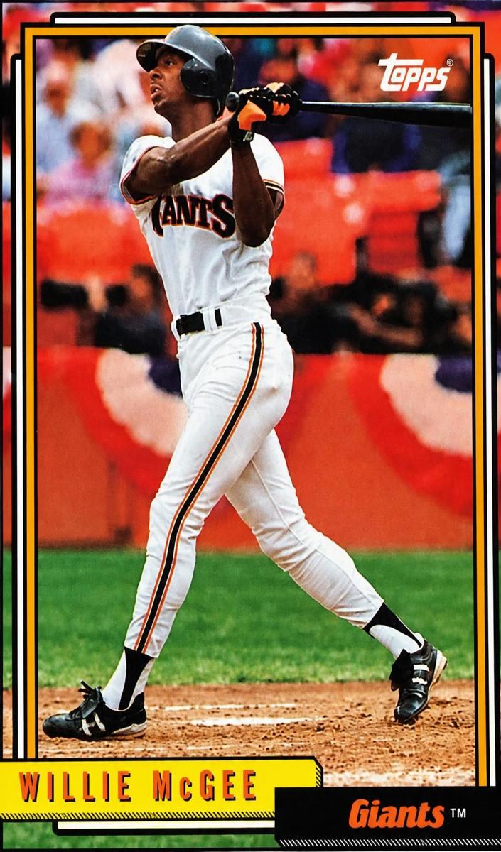 1992 Willie McGee #65