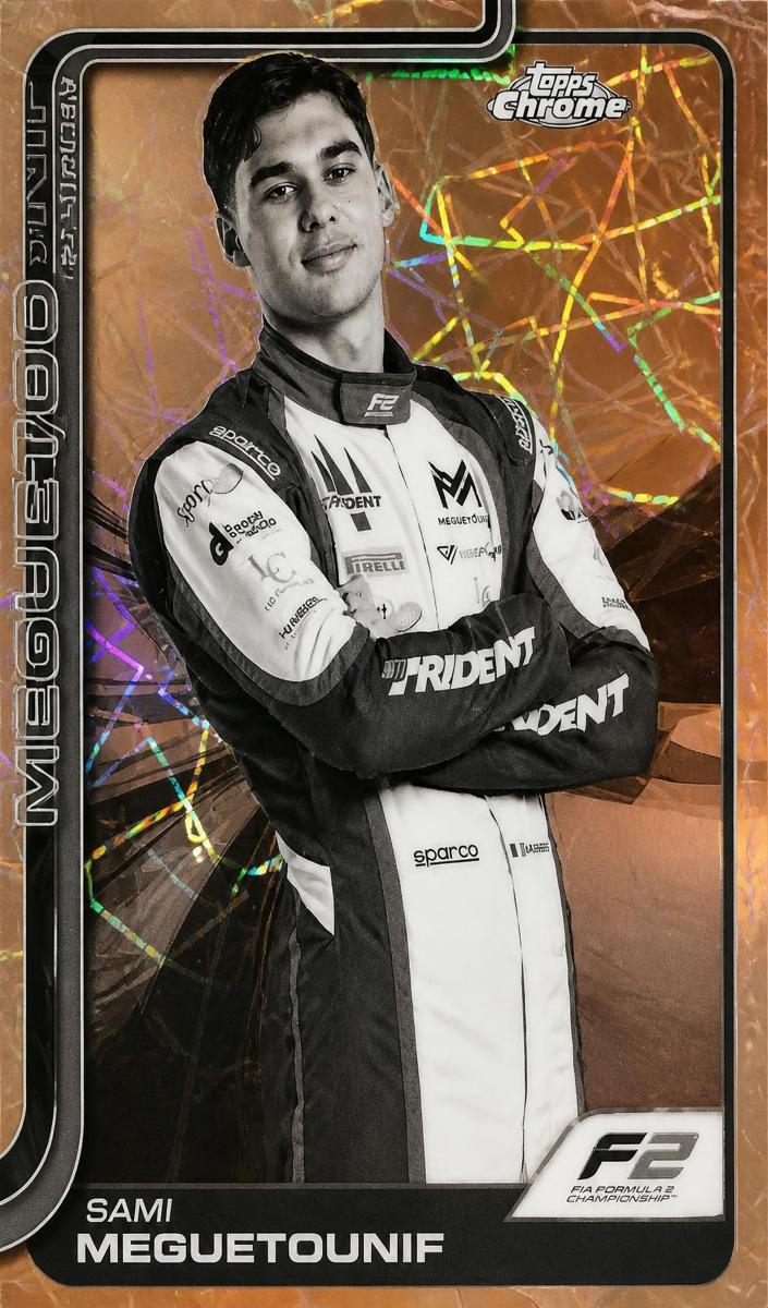 2025 Topps Chrome F1 Michael Schumacher #158 card