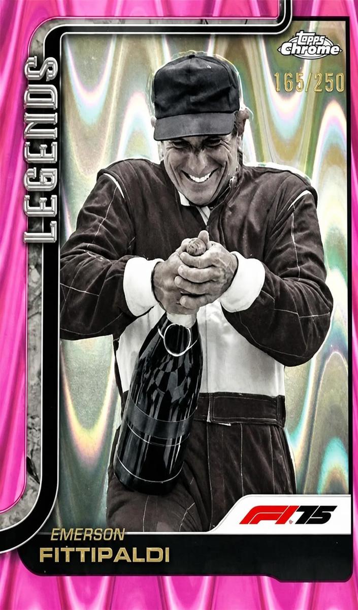 2025 Emerson Fittipaldi [Pink RayWave Refractor] #152