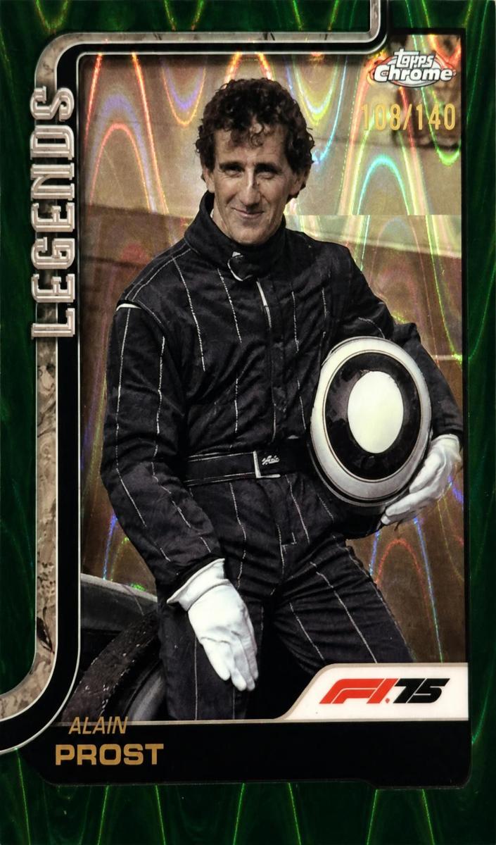 2025 Alain Prost [Forest Green RayWave Refractor] #149