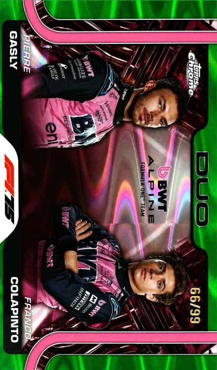 2025 Pierre Gasly [Green RayWave Refractor] #171