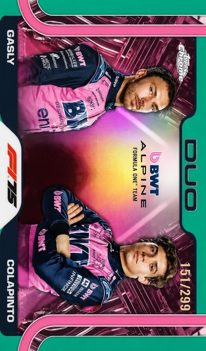 2025 Pierre Gasly [Teal Refractor] #171