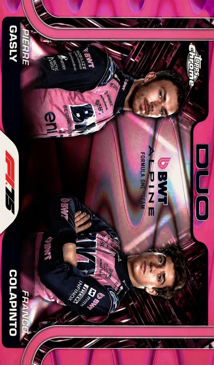 2025 Pierre Gasly [Pink RayWave Refractor] #171