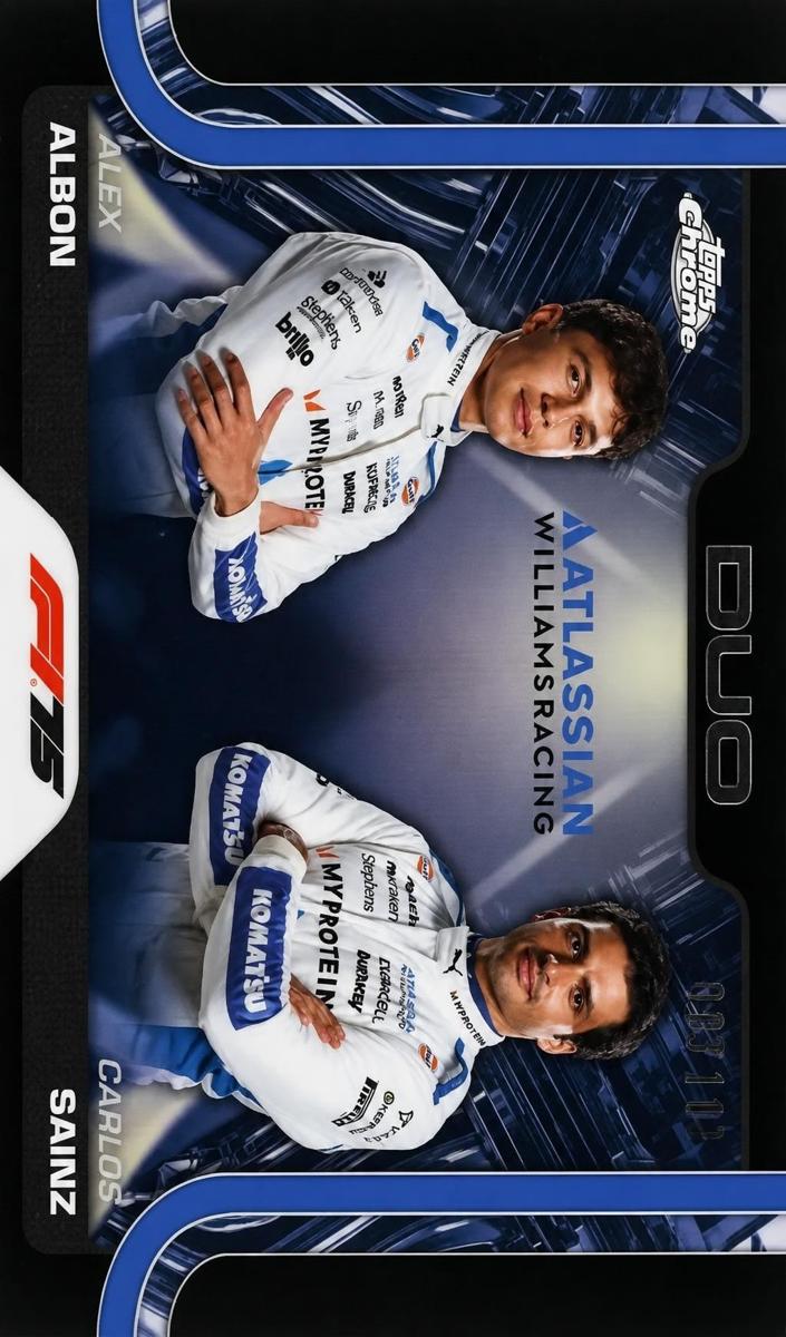 2025 Carlos Sainz [Black Refractor] #172