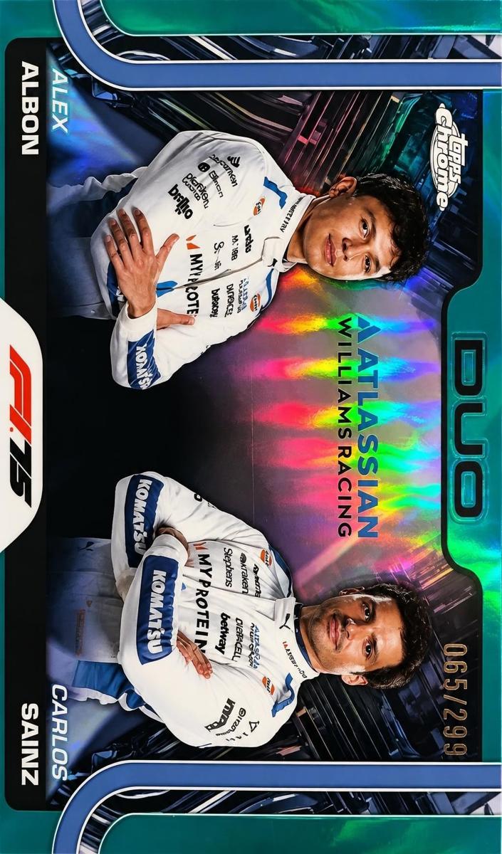 2025 Carlos Sainz [Teal Refractor] #172