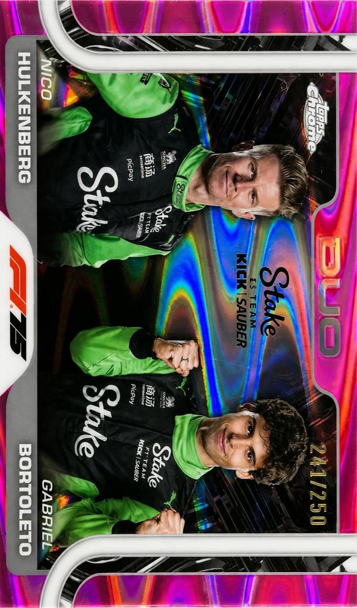 2025 Nico Hulkenberg [Pink RayWave Refractor] #173