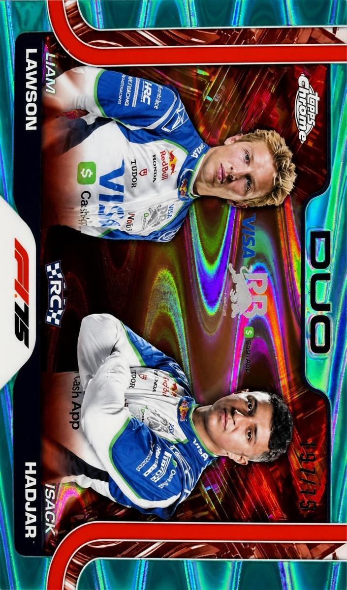 2025 Isack Hadjar [Aqua RayWave Refractor] #169