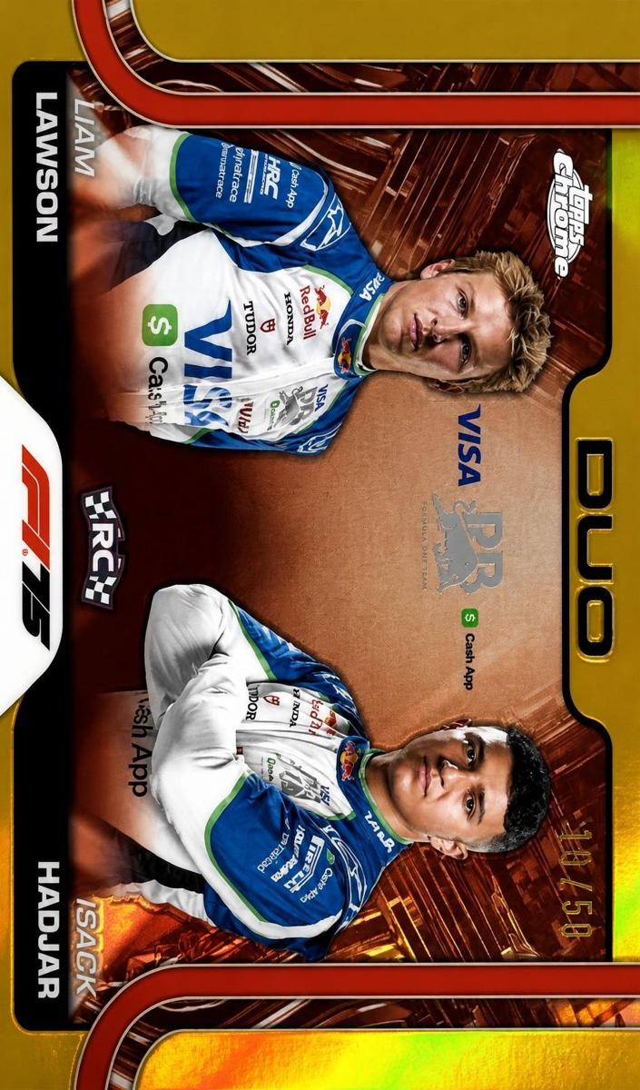 2025 Isack Hadjar [Gold Refractor] #169