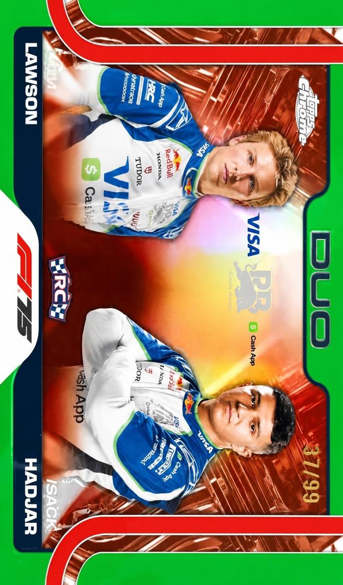 2025 Isack Hadjar [Green Refractor] #169