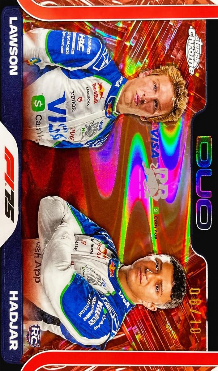 2025 Isack Hadjar [Black RayWave Refractor] #169