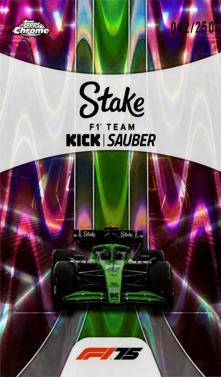 2025 Stake F1 Team KICK Sauber [Pink RayWave Refractor] #183