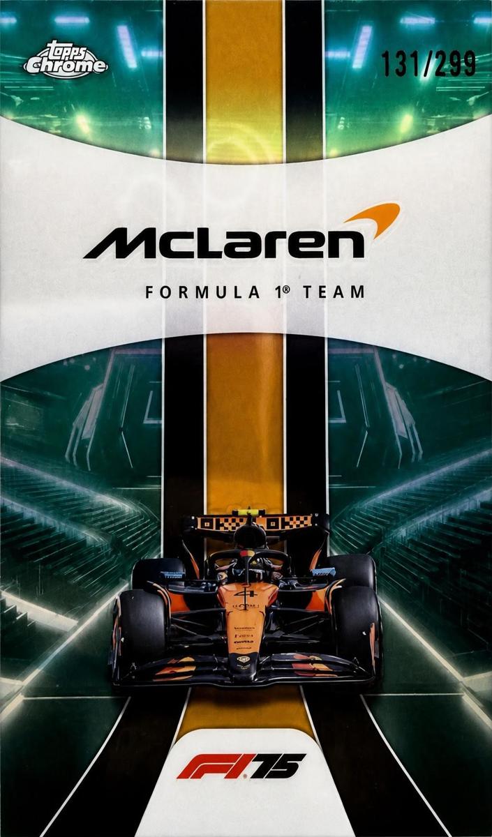 2025 McLaren Formula 1 Team [Teal Refractor] #176
