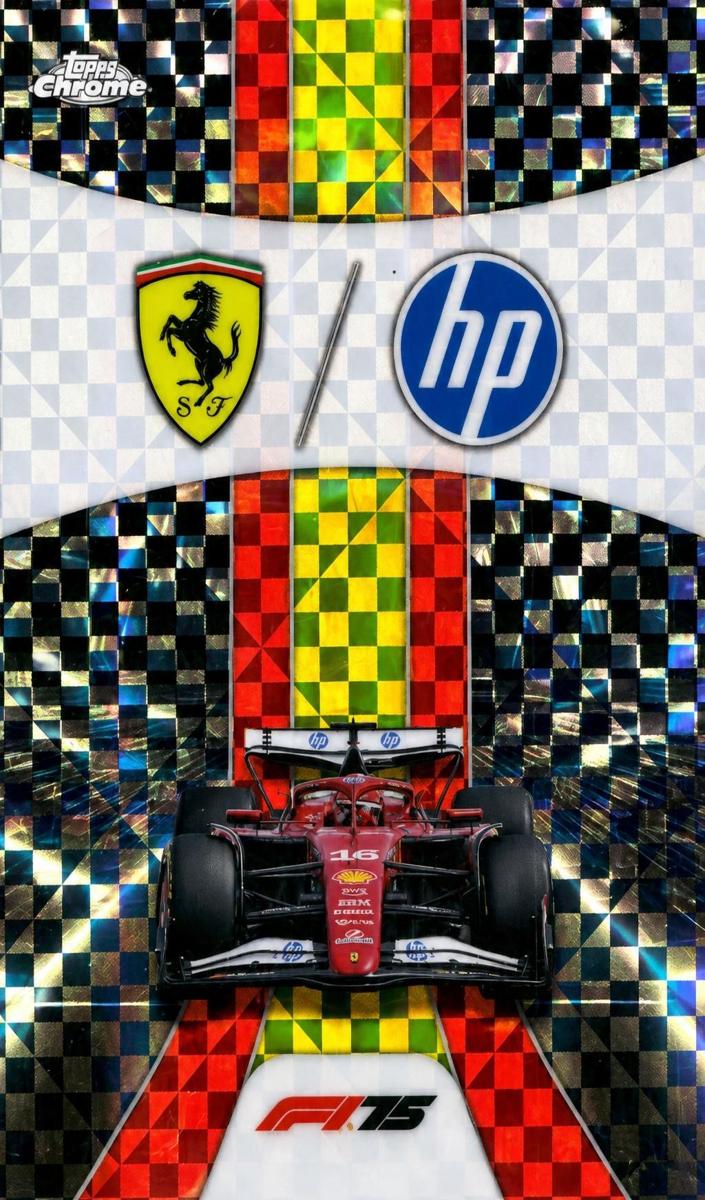 2025 Scuderia Ferrari HP [Checker Flag Refractor] #175