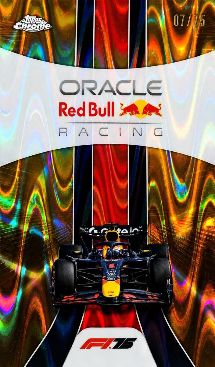 2025 Oracle Red Bull Racing [Orange Refractor] #174
