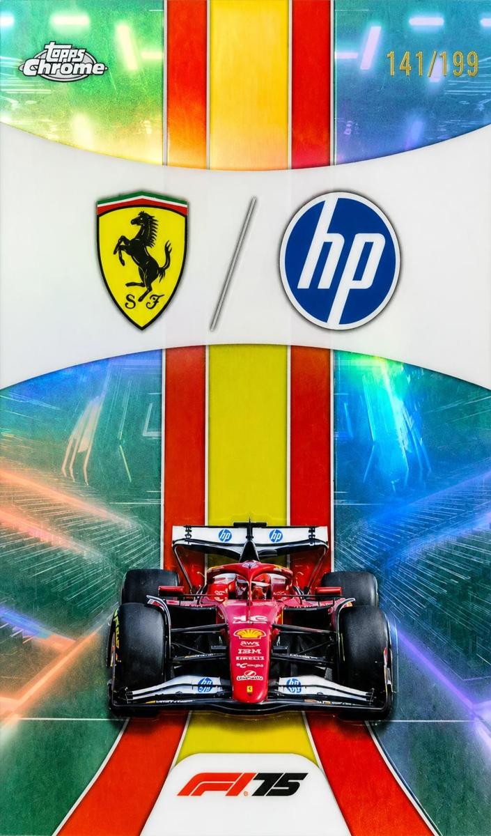 2025 Scuderia Ferrari HP [Aqua Refractor] #175