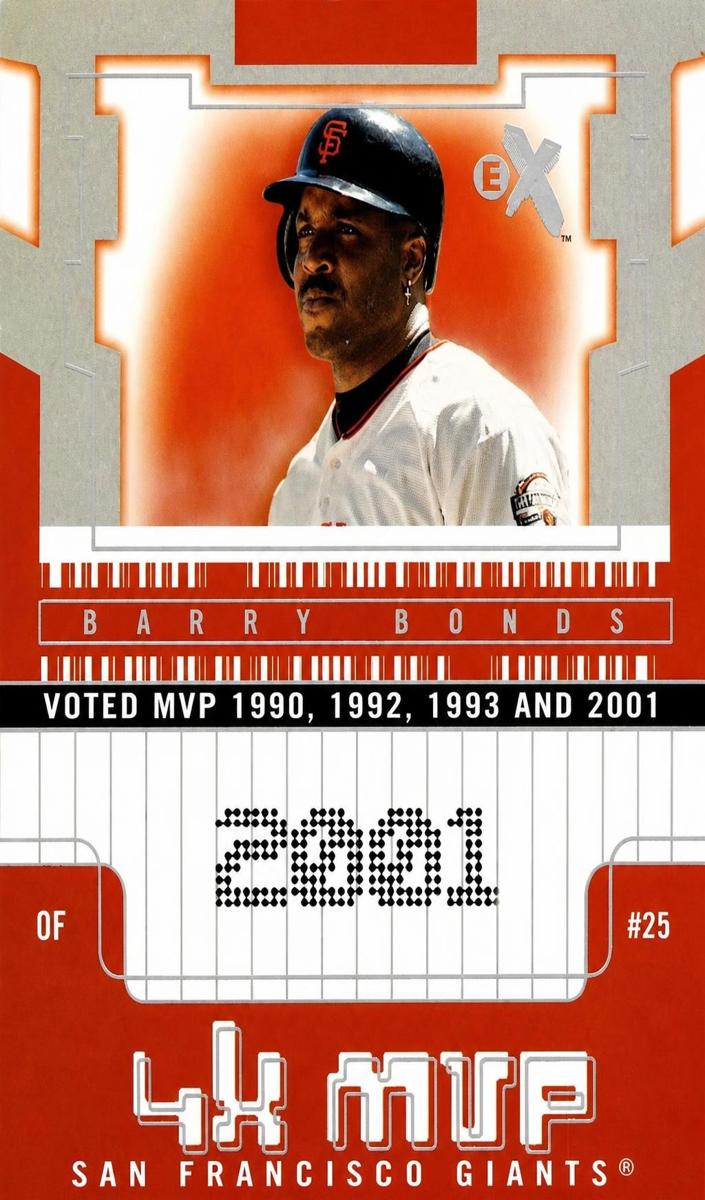 2002 Barry Bonds #4BB