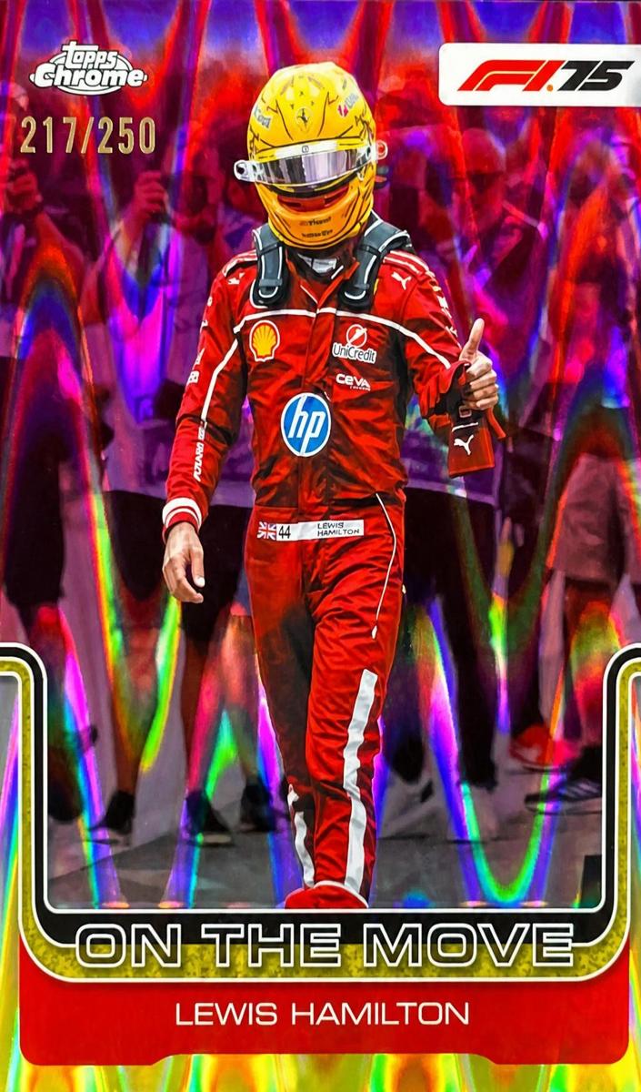 2025 Lewis Hamilton [Pink RayWave Refractor] #191