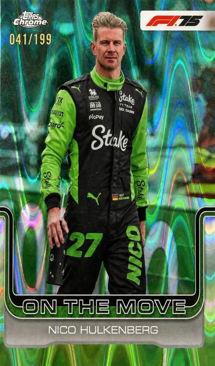 2025 Nico Hulkenberg [Aqua RayWave Refractor] #188