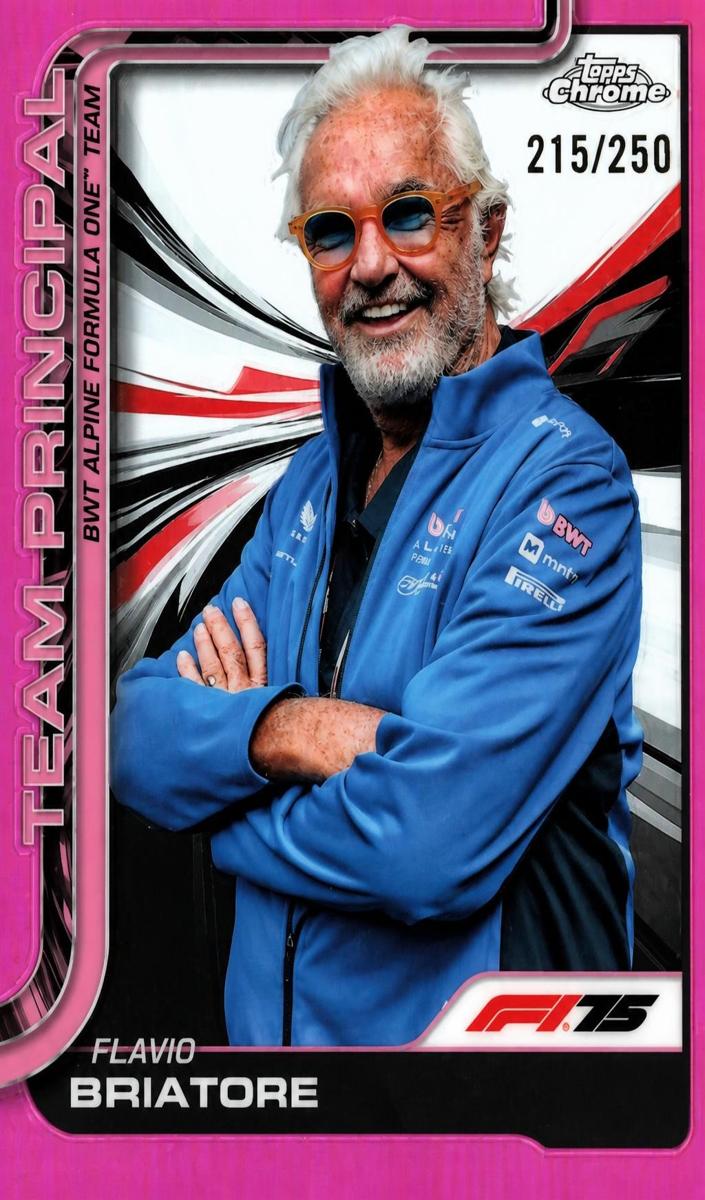 2025 Flavio Briatore [Pink Refractor] #199
