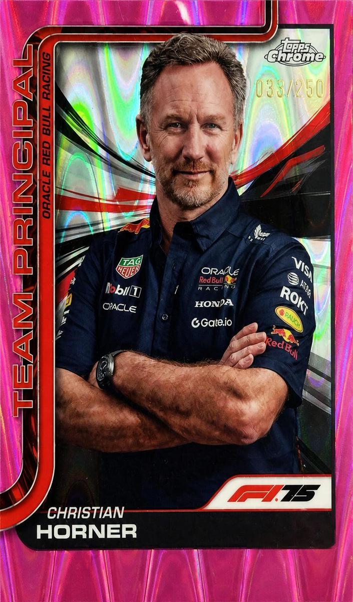 2025 Christian Horner [Pink RayWave Refractor] #192