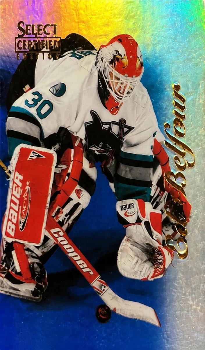 1996 Select Certified Ed Belfour [Blue] #11 card