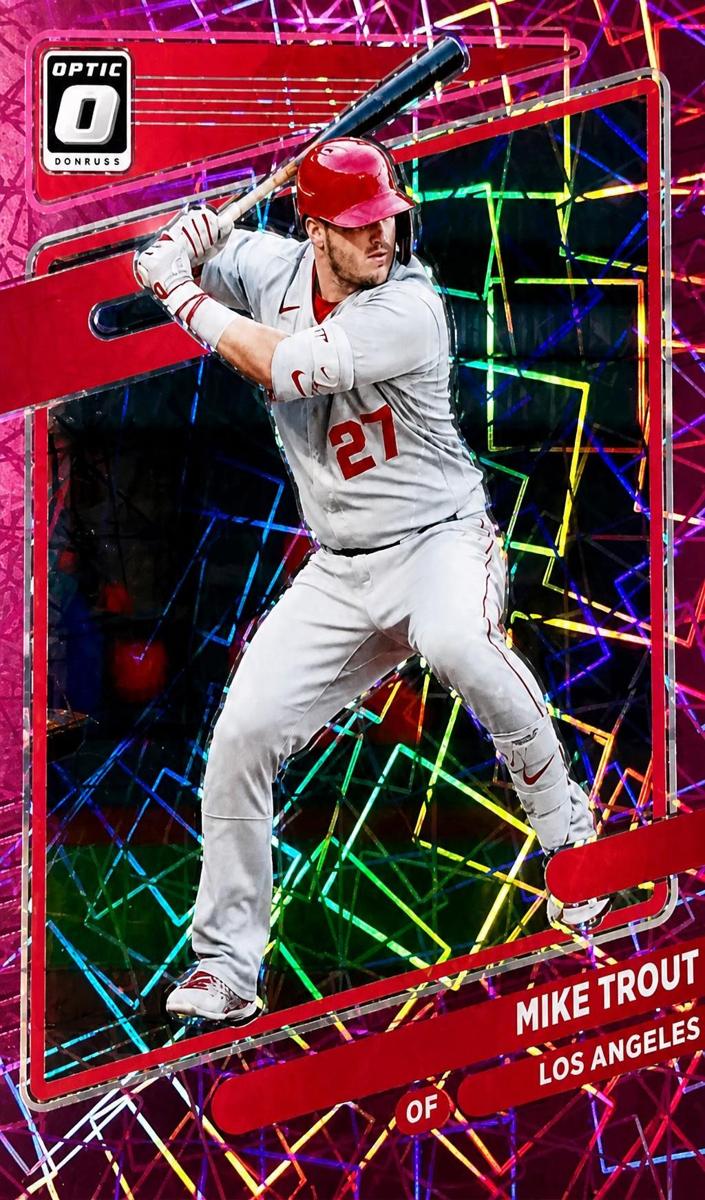 2021 Mike Trout [Pink Velocity] #174
