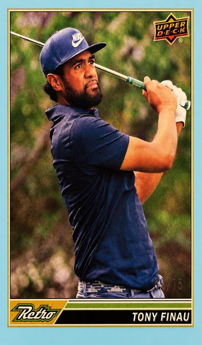 2026 Upper Deck Retro Tony Finau #R-26 card
