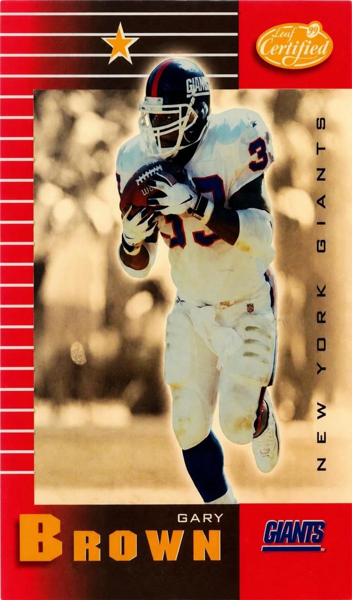 1999 Gary Brown [Mirror Red] #67