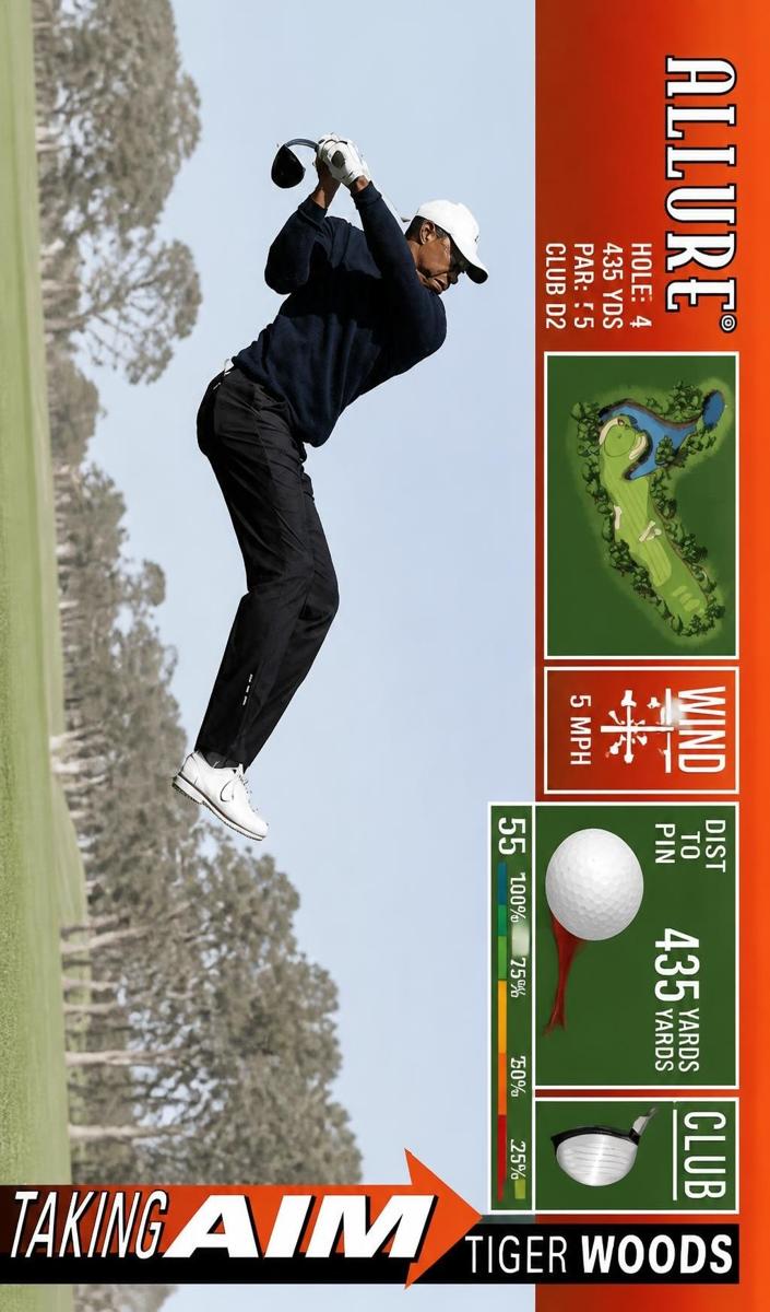 2026 Tiger Woods [Orange] #TA-1