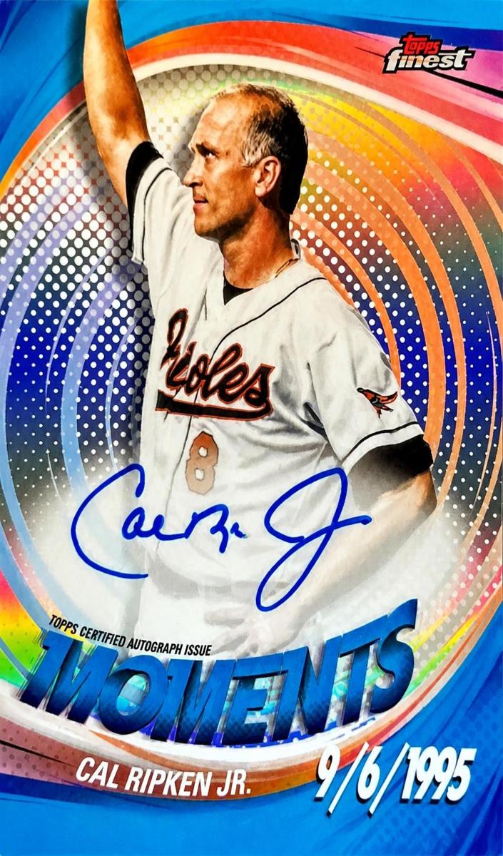 2025 Topps Finest Cal Ripken Jr. #FMA-CR card
