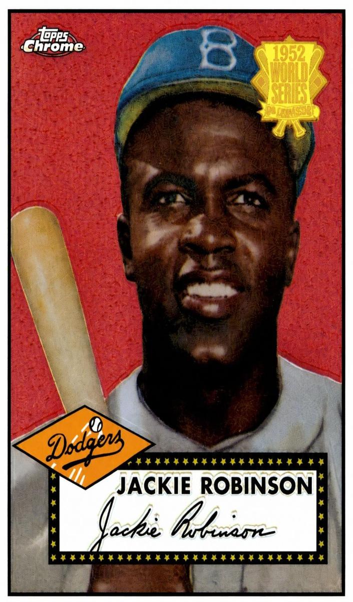 2002 Jackie Robinson [Refractor] #52R-10