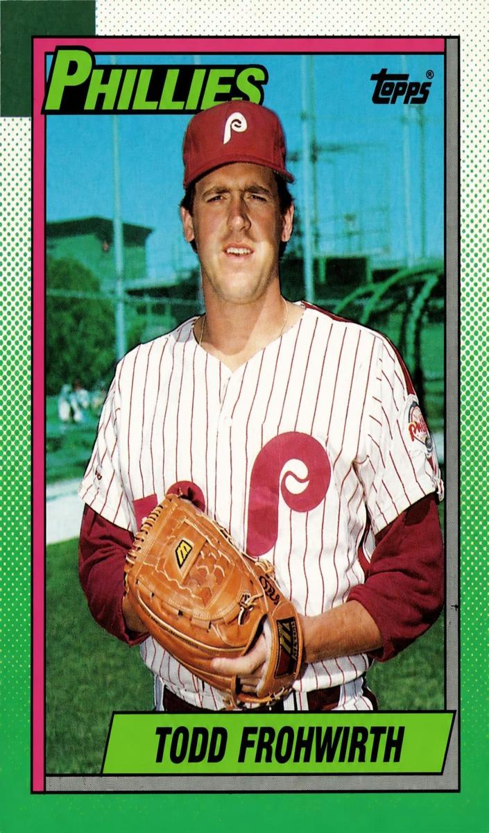 Todd Frohwirth 1990 Topps Baseball