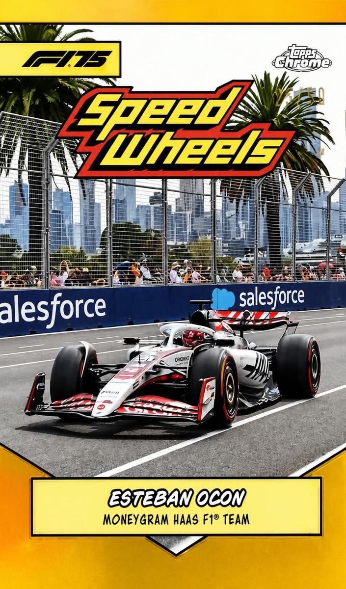 2025 Esteban Ocon [Gold Refractor] #75-HF1