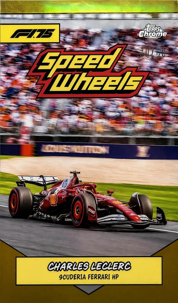 2025 Charles Leclerc [Gold Refractor] #75-SF