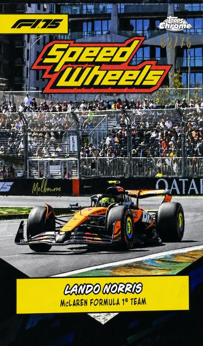 2025 Lando Norris [F1 75th Anniversary Refractor] #75-MCL