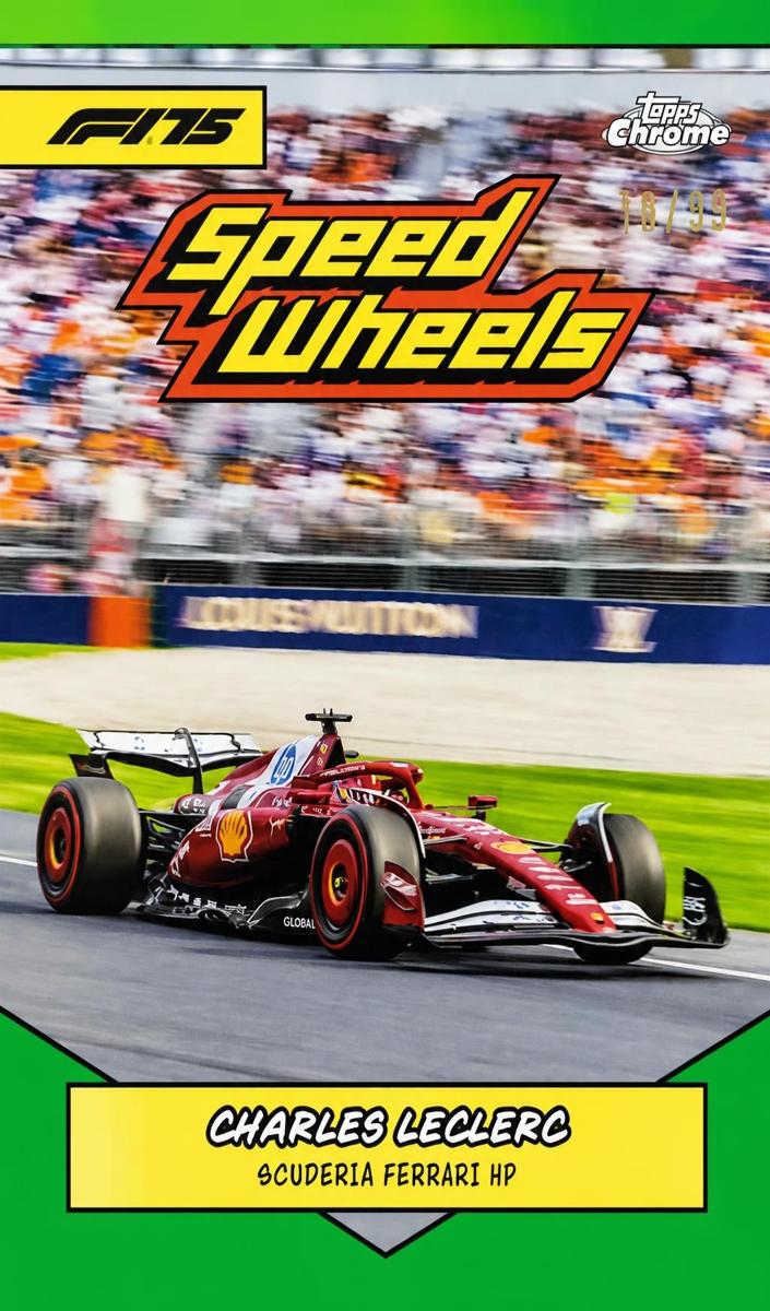 2025 Charles Leclerc [Green Refractor] #75-SF