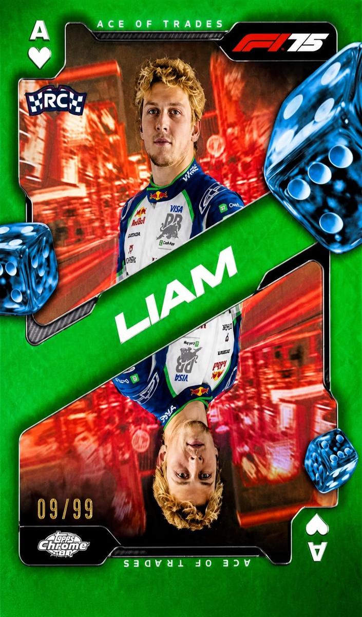 2025 Liam Lawson [Green Refractor] #SCA-5