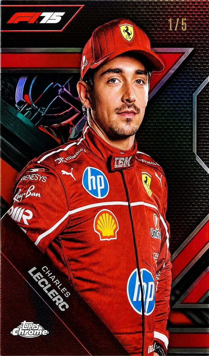 2025 Charles Leclerc [Red Refractor] #LOGO-4
