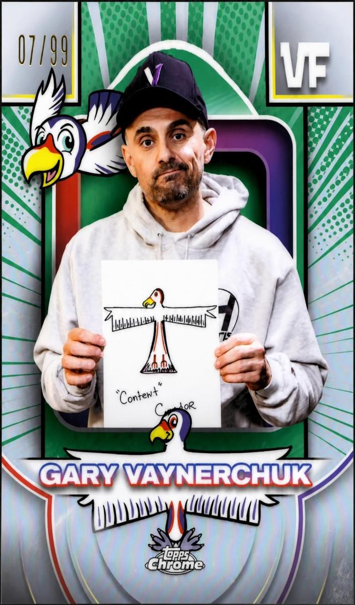 2026 Gary Vaynerchuk [VF Green Refractor] #CC-GV
