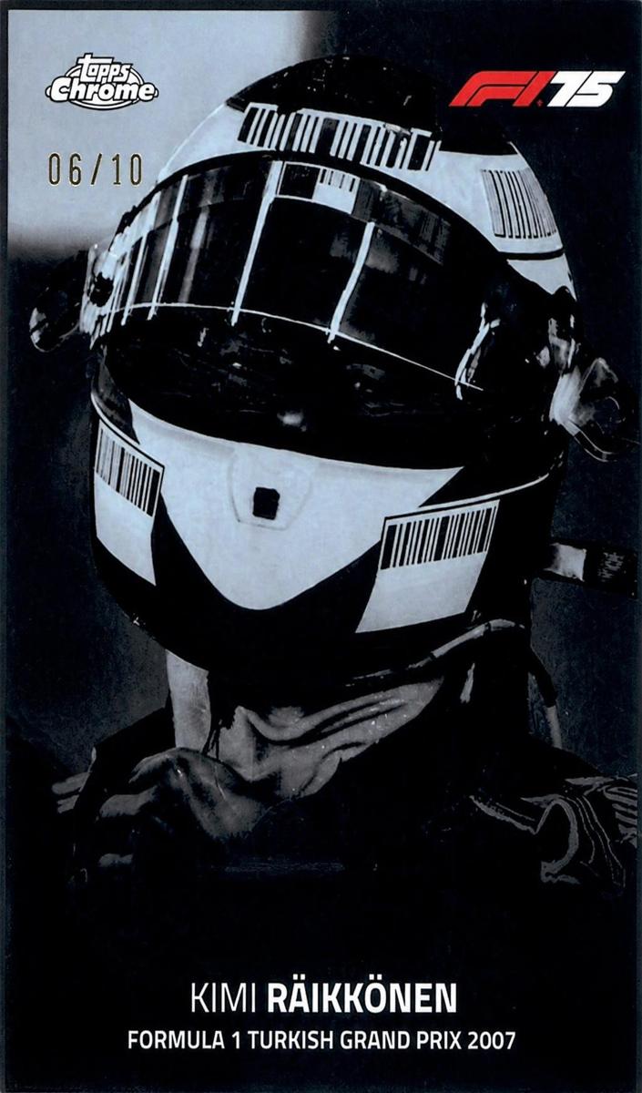 2025 Kimi Raikkonen [Black Refractor] #FI-6