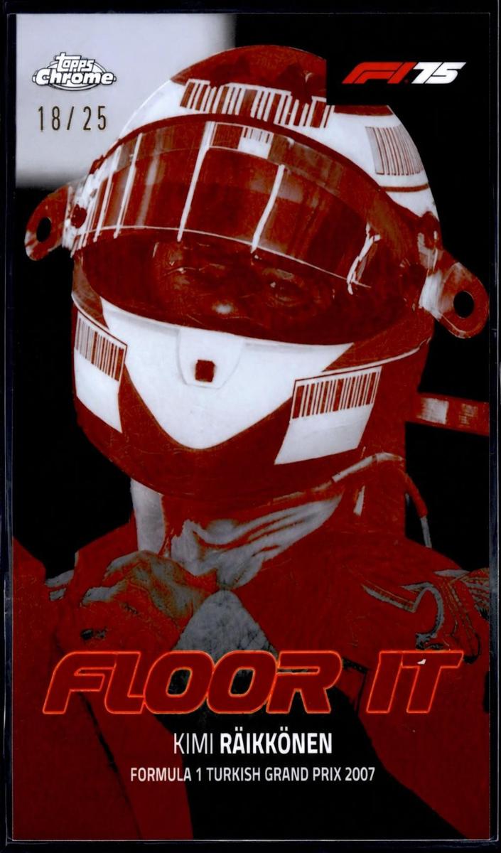2025 Kimi Raikkonen [Orange Refractor] #FI-6