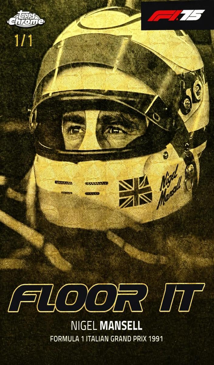 2025 Nigel Mansell [SuperFractor] #FI-9