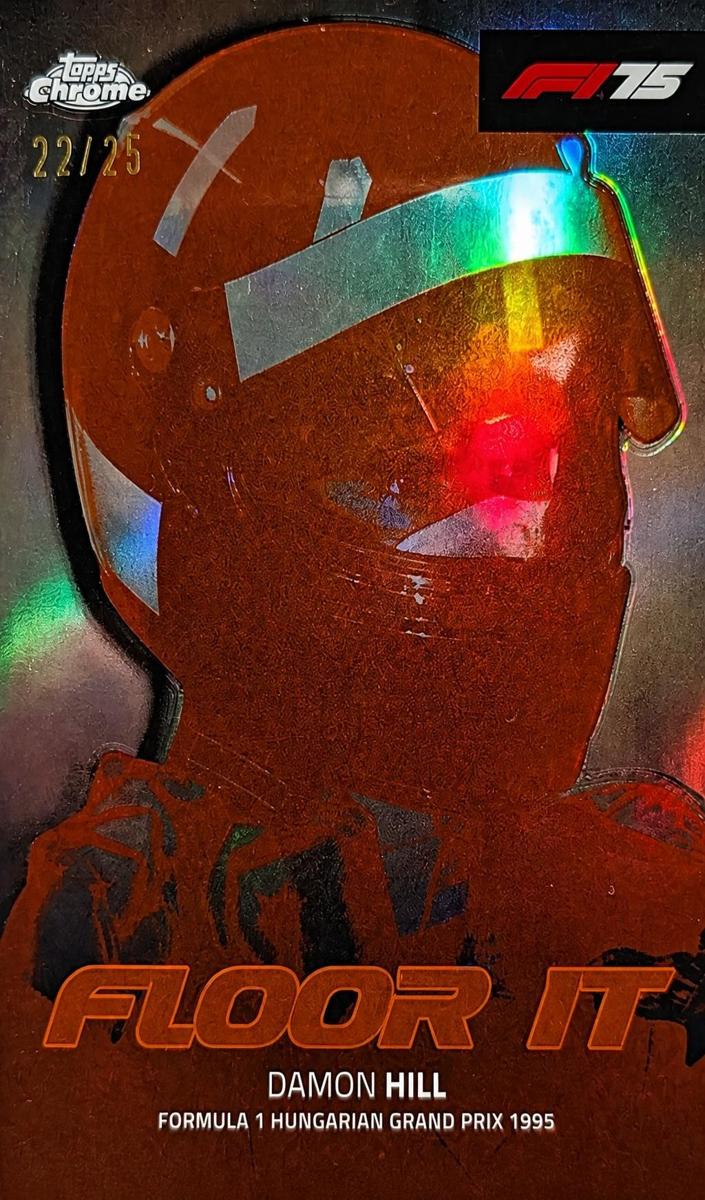 2025 Damon Hill [Orange Refractor] #FI-2